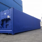40' HC Isoliercontainer, lackiert in RAL 5002