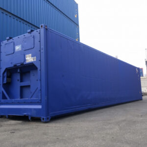 40' HC Isoliercontainer, lackiert in RAL 5002