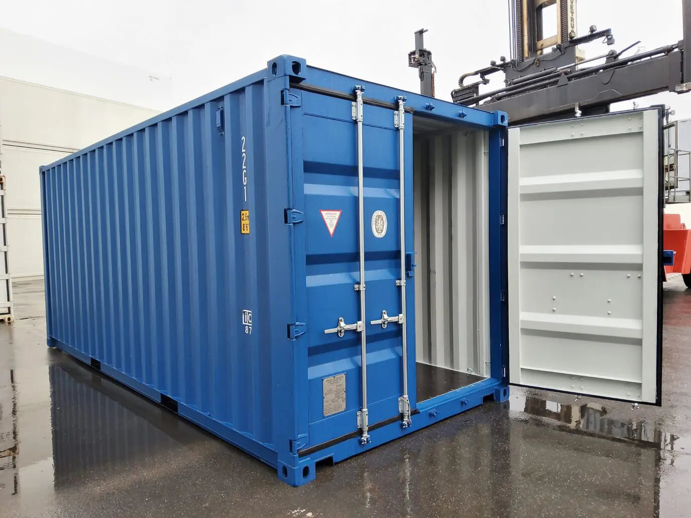 20 Fuss Materialcontainer mit Seitentür NARU 770398-2