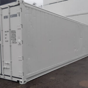 40' HC Isoliercontainer, lackiert in RAL 9003