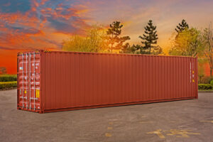 40 Fuss High Cube Lagercontainer