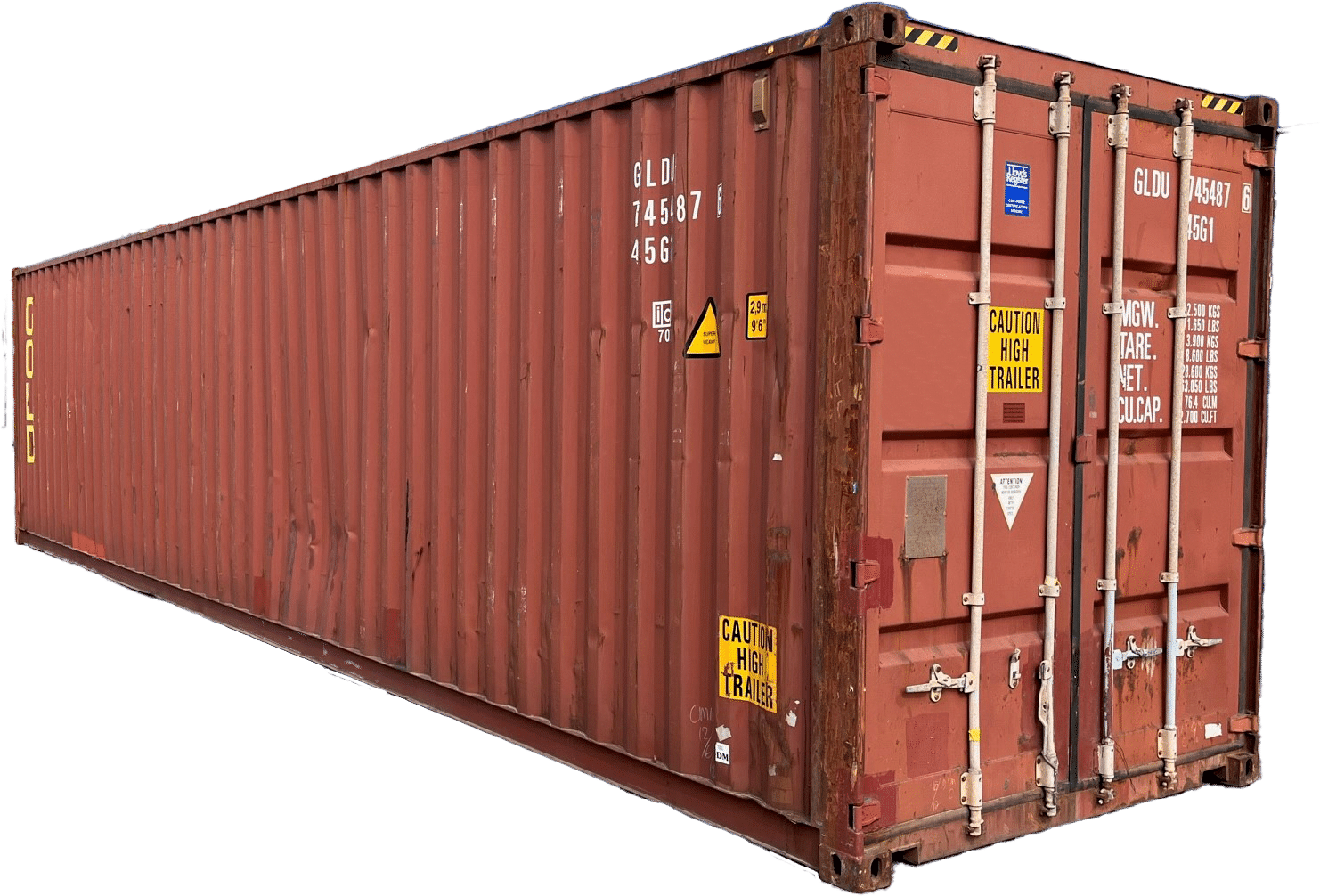 40ft High Cube - Gebruikt