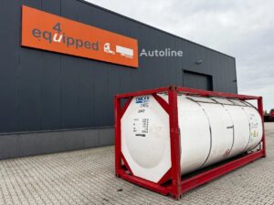 CIMC 20FT ISO, 25.080L / 1-COMP / 3 BAFFELS / T12 / 4 manholes / ADR 20ft tank container