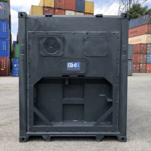 40 Fuß HC Isoliercontainer lackiert RAL 7016